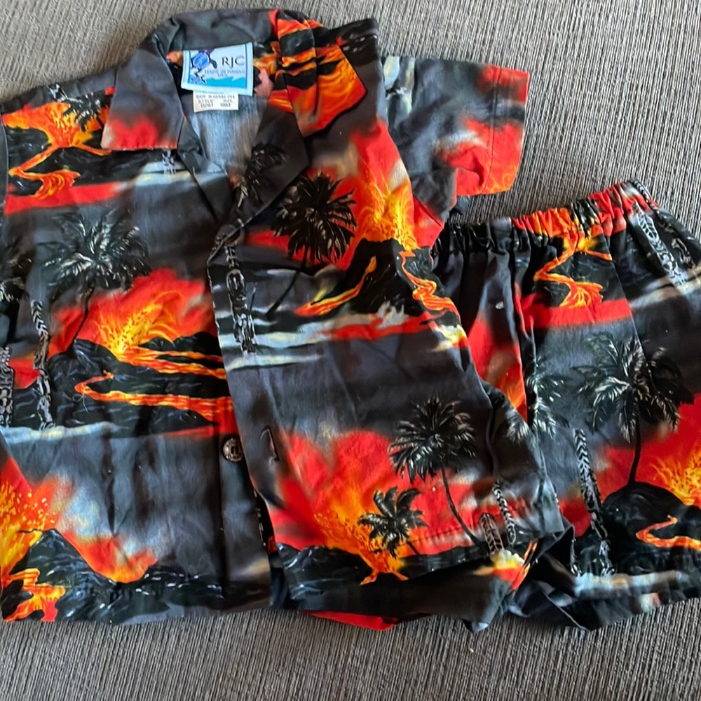 Hawaiian outfit! Made in Hawaii.